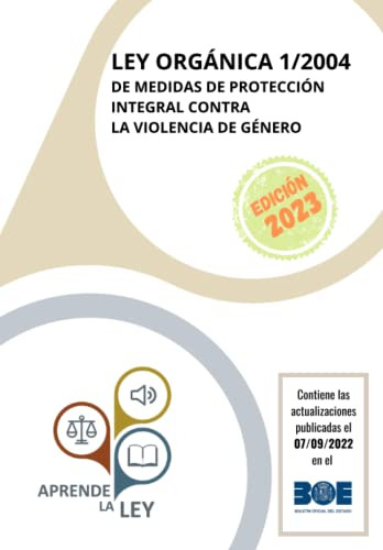 Ley Organica 1-2004 De Medidas De Proteccion Integral Contra