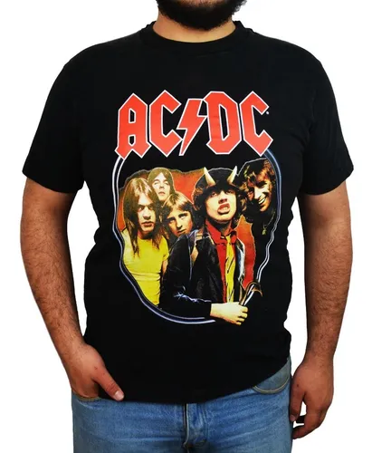 Playeras de ac dc originales hotsell