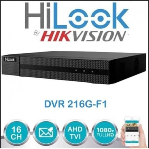 Grabador Hikvision Hilook Dvr-216g-k1 Lite 16 Canales Hd