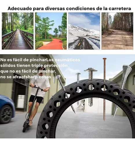 Llanta Para Scooter Solida Universal 8.5