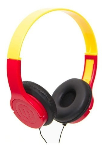 Wicked Audio Rad Rascal Auriculares Para Niños Con Volumen Color Rojo