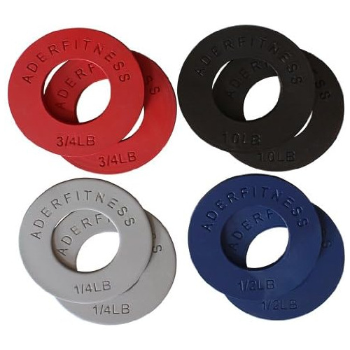 Ader Olympic Fractional Plates Set- (1/4; 1/2; 3/4; 1.0...