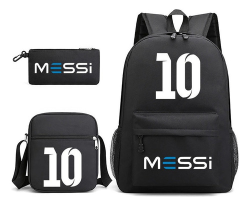 Lionel Messi 10 Mochila Conjunto Unisex De 3 Piezas, [u]