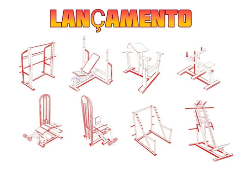 95 Projetos Fabricação Aparelhos Academia Completo