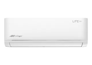 Minisplit Mirage Life 12+ Frio Y Calor 12000 Btu 220v Color Blanco