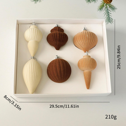 Adornos De Bolas De Terciopelo Para Árbol De Navidad Adornos