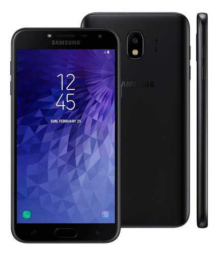 Smartphone Samsung Galaxy J4 16gb 4g Dual Sim Preto (Recondicionado)