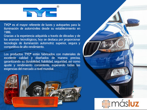 1- Faro Denlantero Izquierdo A4 2009/2012 Tyc