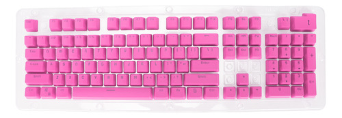 Teclas De Teclado Rosas Pbt 106 Teclas Moldeadas Por Inyecci