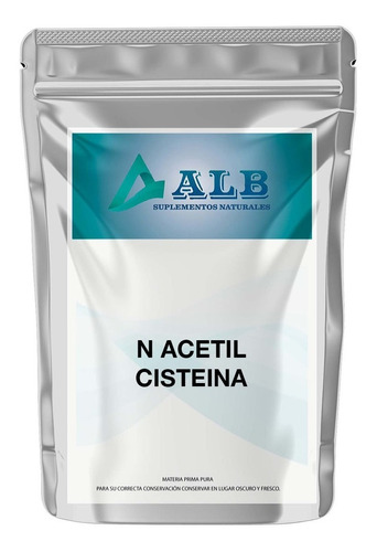 N Acetil Cisteina 50 Gr Aminoácido Puro Alb