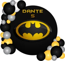 Comprar Fondo Banner Candy Bar Circular Batman Logo 100x100cm