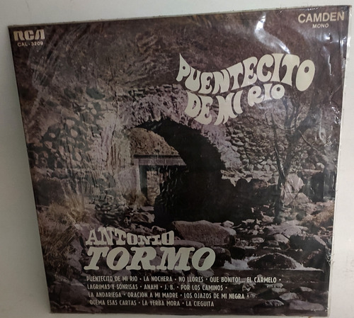 Disco Vinilo Antonio Tormo Tango Milonga Vals Folk 