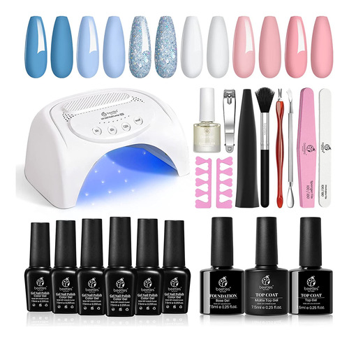 Esmaltes Para Uñas De Gel 6 Colores  P - L a $28150