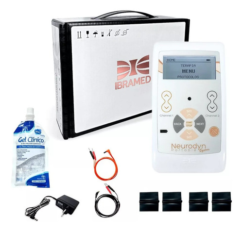 Neurodyn System Portable Ibramed 2 Canais 5 Correntes