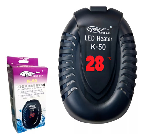 Aquecedor Hopar Com Termostato Digital K-50 100w 127v