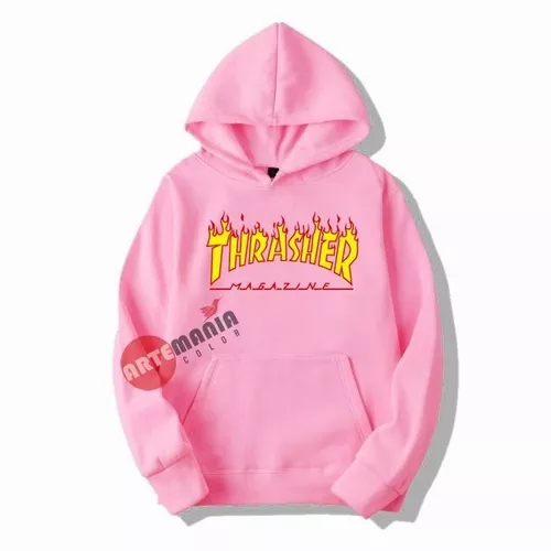 Buzos Thrasher Rosa | MercadoLibre