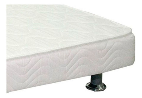 Conjunto Box+colchão Conjugado Ortobom Ortopédico C/auxiliar Branco Solteiro 88