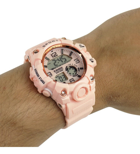 Relogio Feminino Original Prova D´água Borracha Nfe