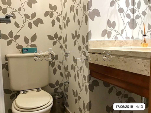 Imagem 12 de 15 de Flat Fora Do Pool Nos Jardins, Ótimo Investimento Ou Moradia - Sf33804