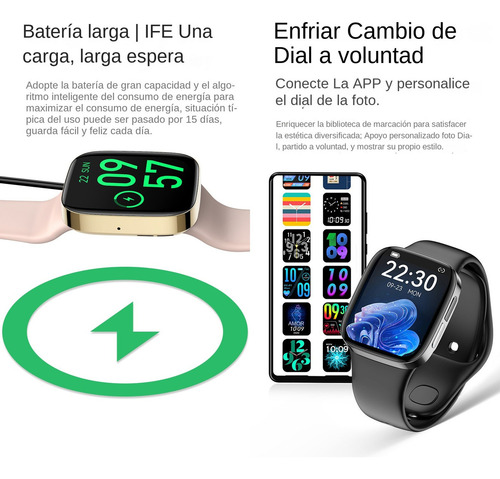 Reloj Inteligente De Azúcar En Sangre Para Hombres Y Mujeres
