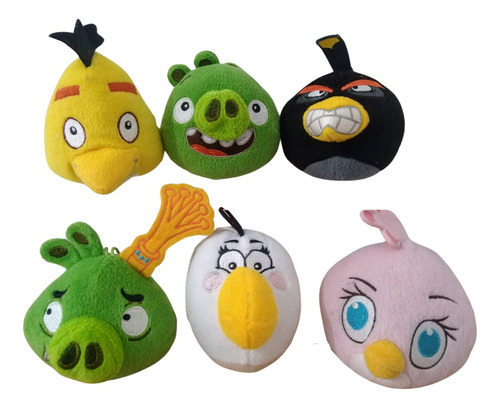 Angry Birds Coleção - Angry Birds Pelúcia Mc Donald's 