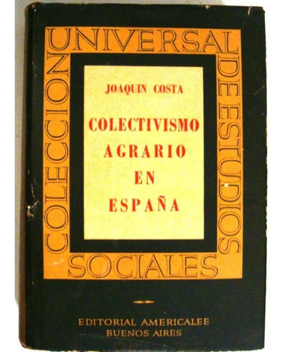 Anarquismo Colectivismo Agrario España Americalee 1946 Obrer