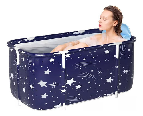 Bañera Plegable Portátil Para Adultos Y Niños, Balde Spa