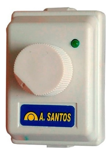 Controle Ventilador A.santos Comercial Branco 2058