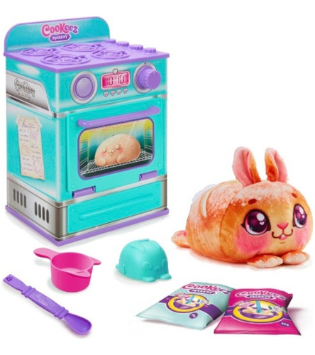 Muñeco  Cookeez Makery Juego Horno Con Peluche Interactivo