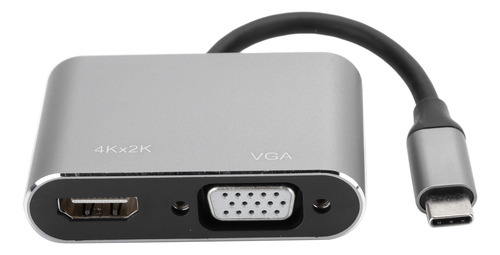 Adaptador Tipo C Hub A Vga Hdmi Dvi Displayport/3.1 Ethernet