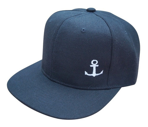 Gorra John Leopard Logo Ancla Chica Anchor Snap Snapback 