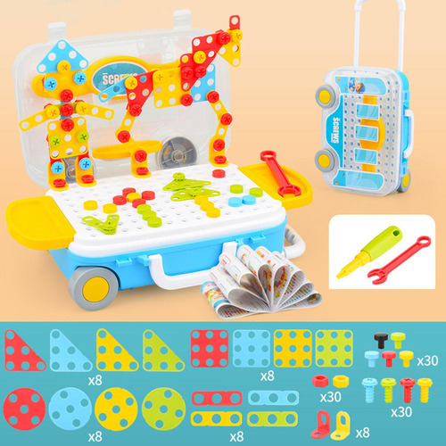 . Kits De Construcción De Ingeniería Sin Taladro Eléctrico
