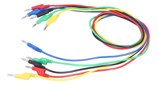 J70054 Doble Linterna Conector Banana Cable De Prueba Seguro
