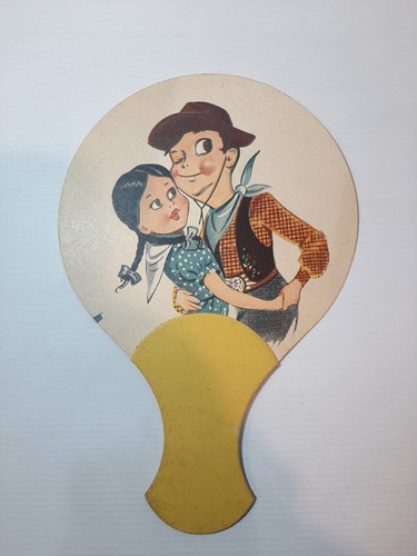 Imagen 2 de 4 de Abanicos Publicitarios Criollos 1940 S/uso Ro 1670