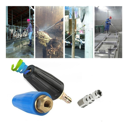 Pontas De Lavadora De Pressão Turbo Bico 4000psi Max Girando