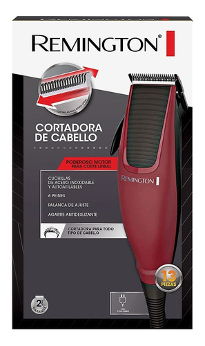 Cortadora De Cabello Remington 13 Piezas Modelo Hc1095