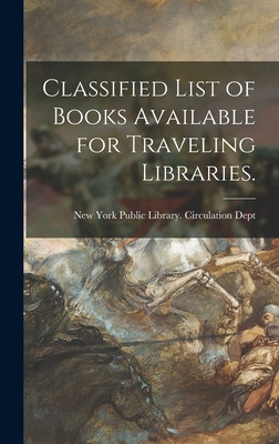 Libro Classified List Of Books Available For Traveling Li...