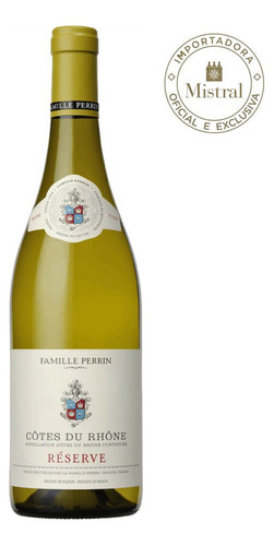 Vinho Famille Perrin Côtes-du-rhône Réserve Blanc 2021 750ml