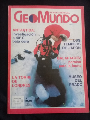 Revista Geomundo - Volumen 12, Numero 3 - Marzo De 1988