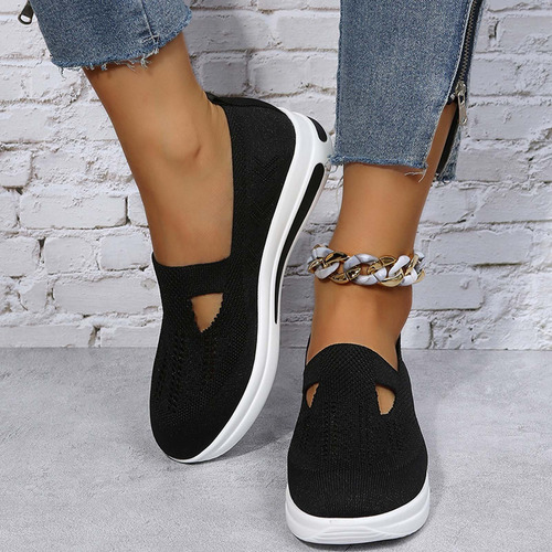 Zapatillas Deportivas Tipo A Para Mujer, Talla Grande, Sin C