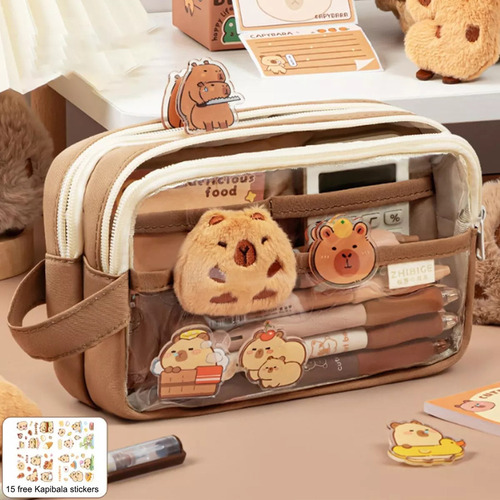 Z Estuche Aesthetic Lapicera Capibara Lapicera