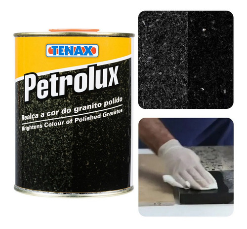 Renovador De Granito Preto - Petrolux 1 L