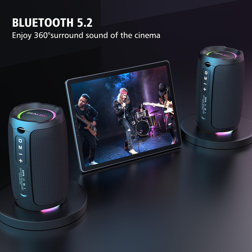 S49 Portable Bluetooth Speaker - Water Resistant