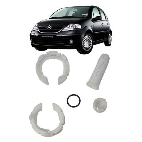 Kit Reparo Bucha Alavanca Marcha Cambio Citroen C3 Ate 2012