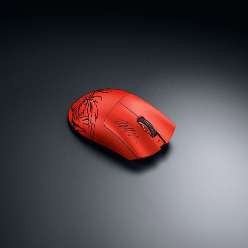 Recente Razer Deathadder V3 Pro Faker Edition 63g Ultra-leve Vermelho