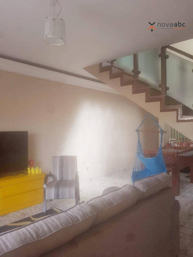 Imagem 1 de 28 de Sobrado Com 3 Dormitórios À Venda, 197 M² Por R$ 680.000 - Parque Marajoara - Santo André/sp - So0978