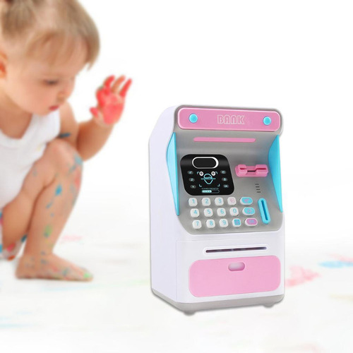 Cofrinho Eletrônico Atm Com Senha De 4 Dígitos Coin Cash