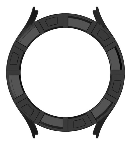 Funda Protectora De Reloj De Tpu Negra Para Samsung Galaxy W