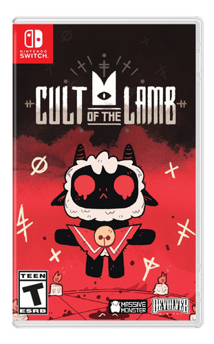 Cult Of The Lamb  Standard Edition Devolver Digital Nintendo Switch Físico