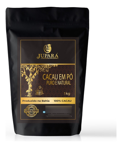 Cacau Fino Em Pó 100% Puro E Natural - 1kg